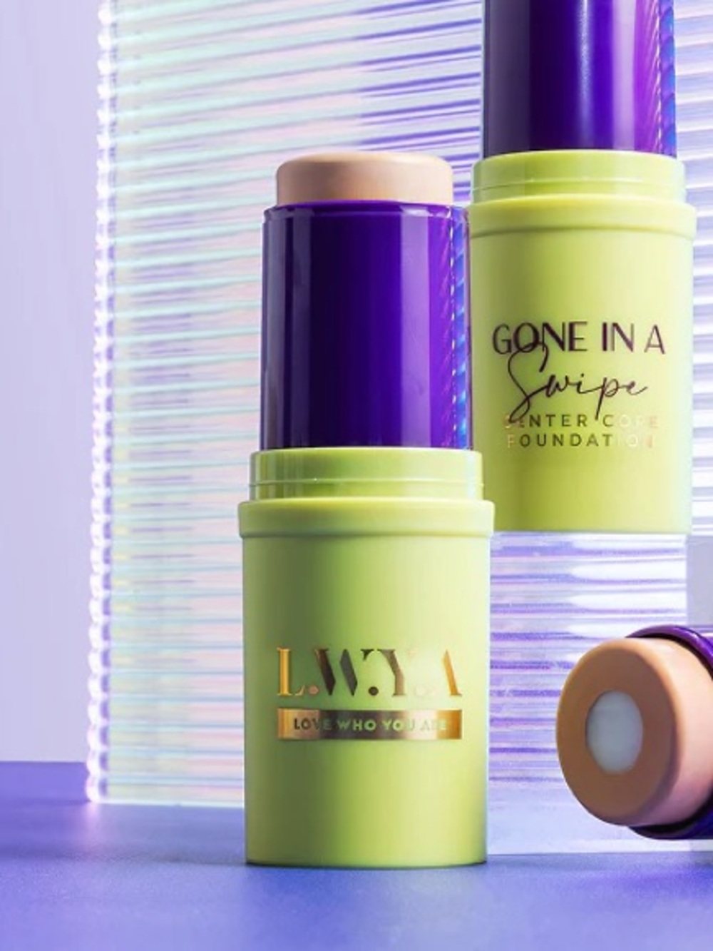 L.W.Y.A Gone In A Swipe Foundation Stick - Light